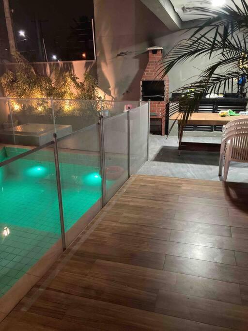 Casa Agradavel Com Piscina Ha 1 Quadra Da Praia. Бертиога Экстерьер фото