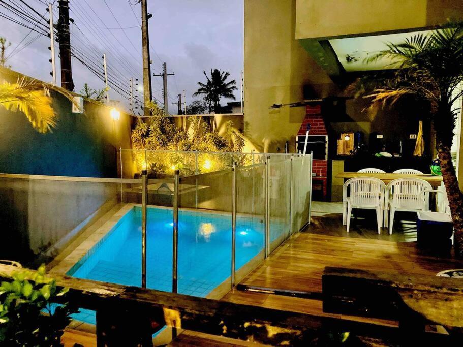 Casa Agradavel Com Piscina Ha 1 Quadra Da Praia. Бертиога Экстерьер фото